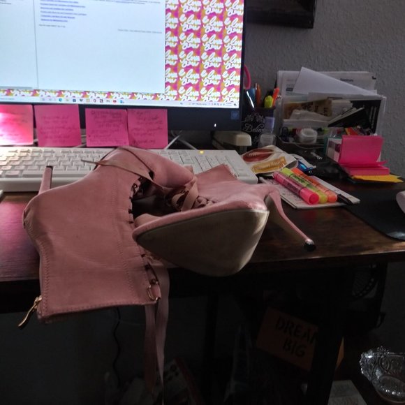 Pink Booties - Picture 6 of 6